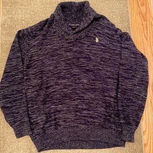 U.S. Polo Men’s Shawl Sweater
